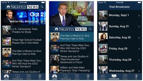 nightly news app